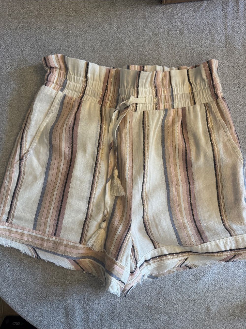 Fate Striped Shorts. 99% Cotton.